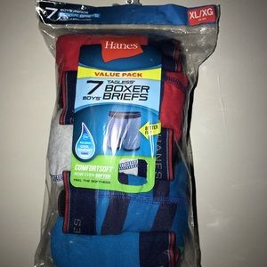 Hanes boys boxers briefs